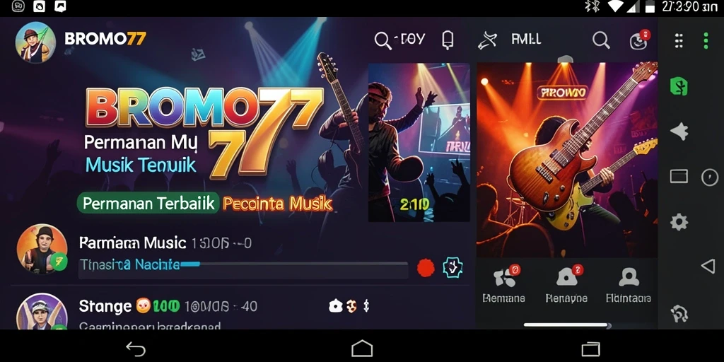 Tampilan menarik dari gameplay BROMO77 yang menyenangkan.