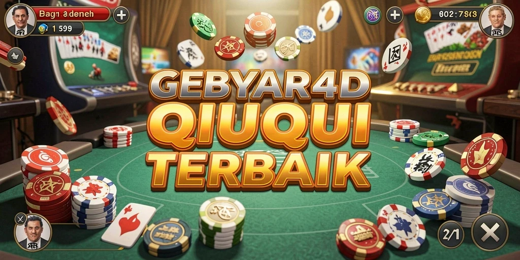 Screenshot GEBYAR4D menampilkan aksi seru permainan QiuQiu.