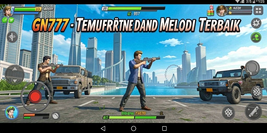 Screenshot gameplay GN777 menampilkan pemain menikmati musik dan ritme.