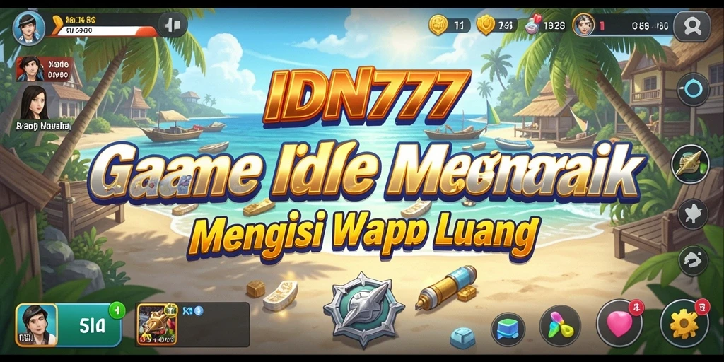 Screenshot gameplay IDN777 menampilkan aksi seru dalam game Idle.