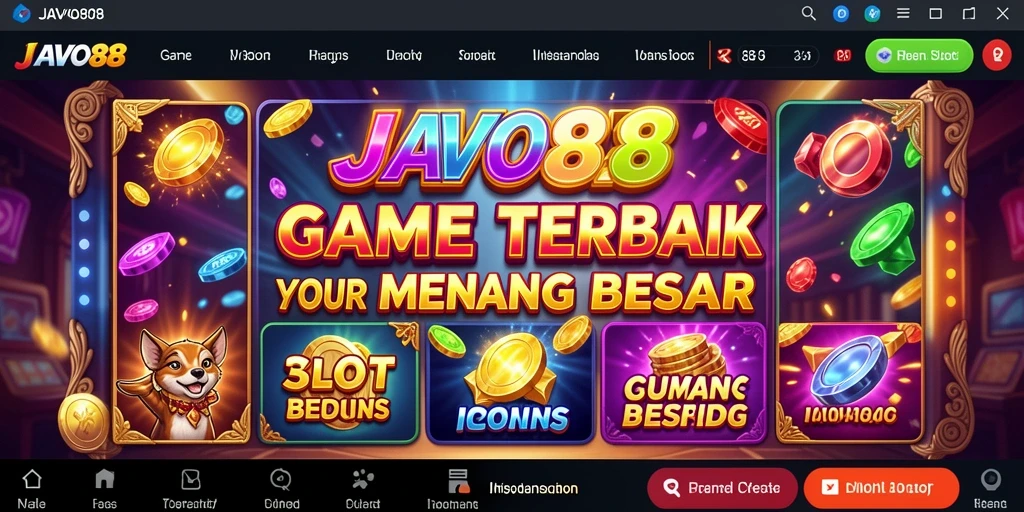 Screenshot JAVO88 yang menampilkan gameplay Slot yang menarik.
