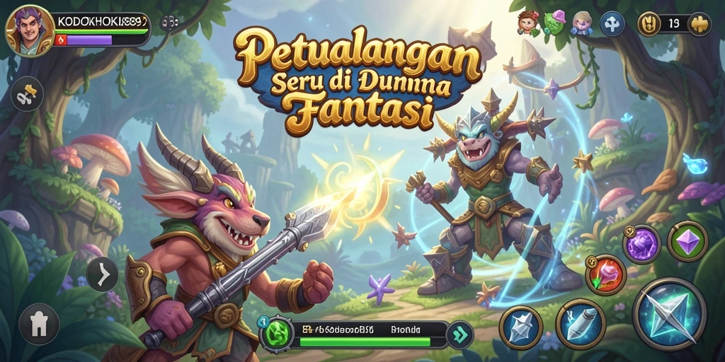 Gameplay seru dengan petualangan menarik di KODOKHOKI889.