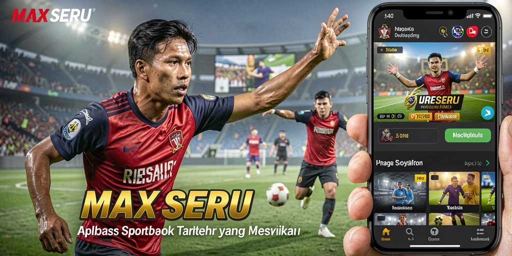 Tampilan utama gameplay <strong>MAXSERU</strong> saat melakukan taruhan olahraga.