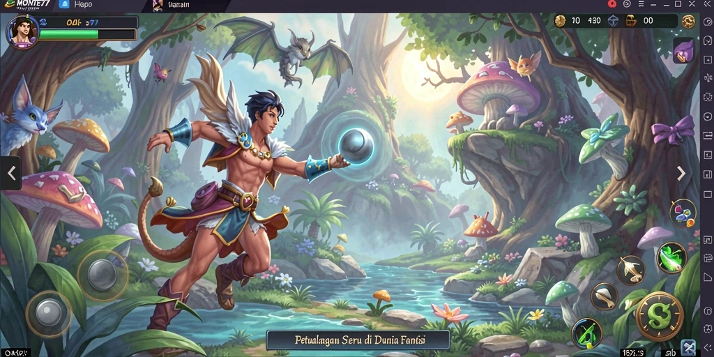 Tampilan gameplay seru di dunia <strong>MONTE77</strong> dengan berbagai petualangan.