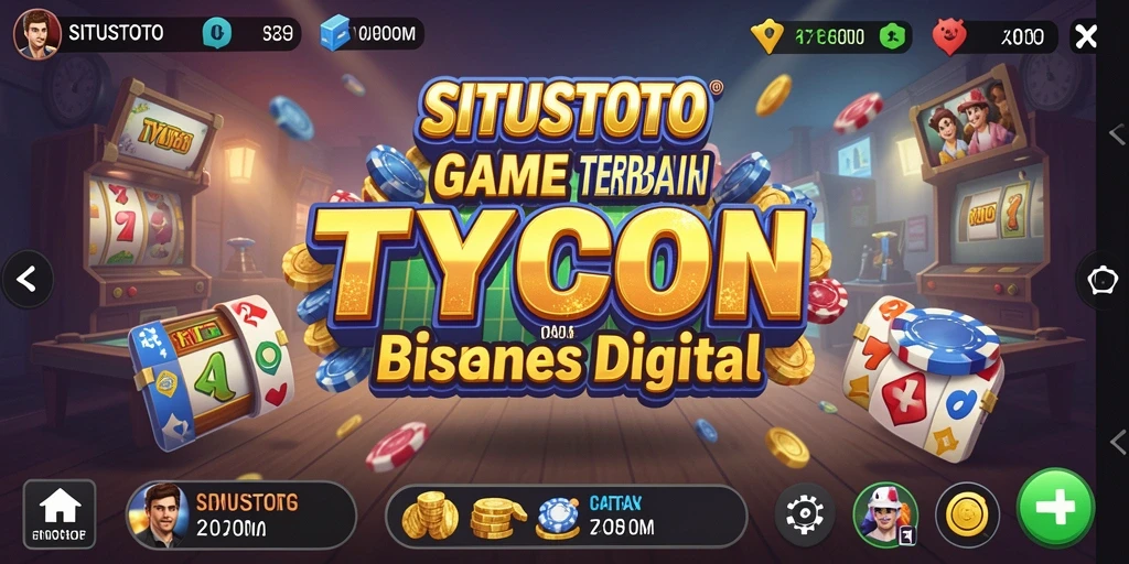 Tangkapan layar utama SITUSTOTO menunjukkan gameplay Tycoon yang menarik dan interaktif.