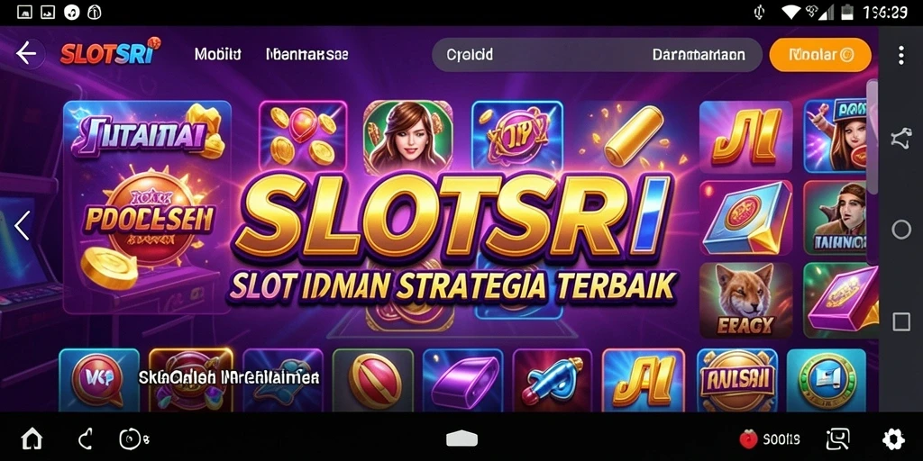 Screenshot SLOTSRI menampilkan gameplay menawan dengan fitur slot yang menarik.