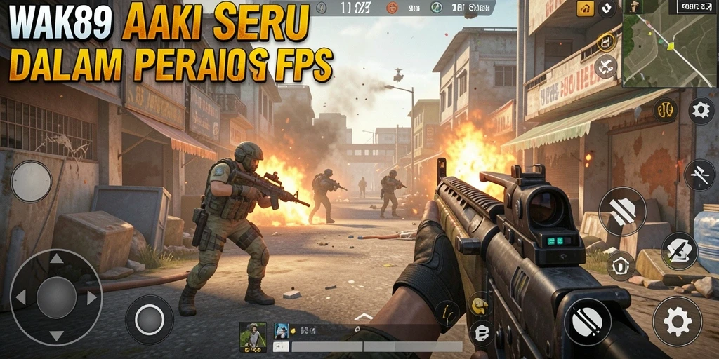 Gameplay intens dengan grafis menawan di WAK89.
